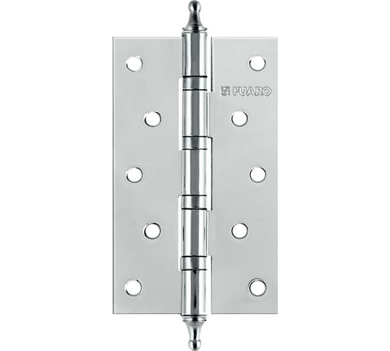 Изображение товара Универсальная петля Fuaro 4BB/A/BL 125x75x2,5 CP хром БЛИСТЕР 30979