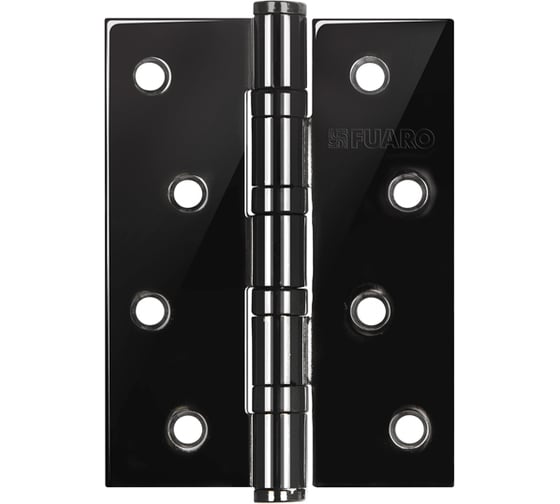 Изображение товара Универсальная петля Fuaro 4BB/BL 100x75x2,5 BN черный глянец БЛИСТЕР 39735