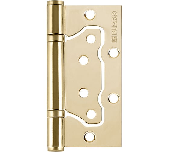 Изображение товара Универсальная петля без врезки Fuaro 500-2BB 100x2,5 PB латунь 32331