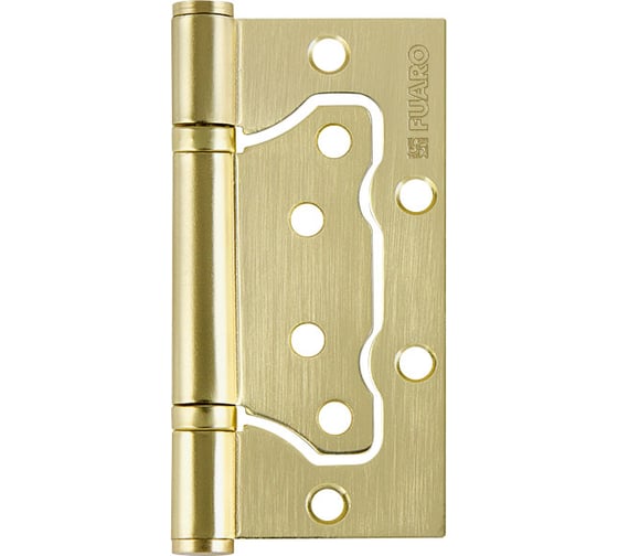 Изображение товара Универсальная петля без врезки Fuaro 500-2BB 100x2,5 SB мат. золото 32335