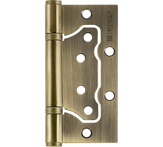 Изображение товара Универсальная петля без врезки Fuaro 500-2BB 100x2,5 AB бронза 32325