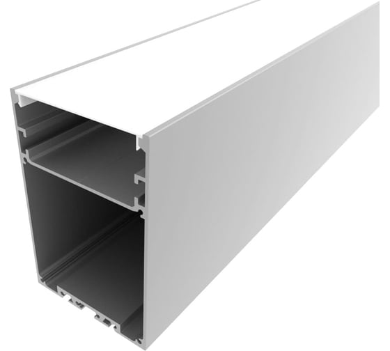 Изображение товара Комплект алюминиевого профиля LEDCRAFT с экраном и заглушками LC-LP9060M55-3 1627000126