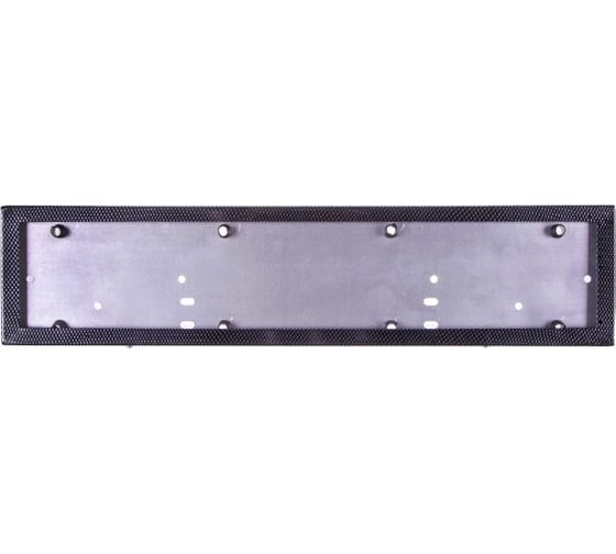 Изображение товара Рамка для номера SKYWAY металл, крепление антивандал, без надписи S04101002