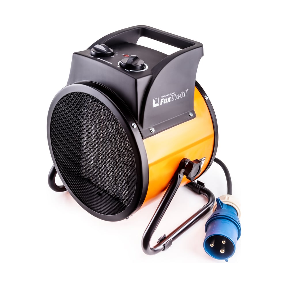 Изображение товара Электрическая тепловая пушка Foxweld foxheat e 11c 5кВт с керамическим нагревателем