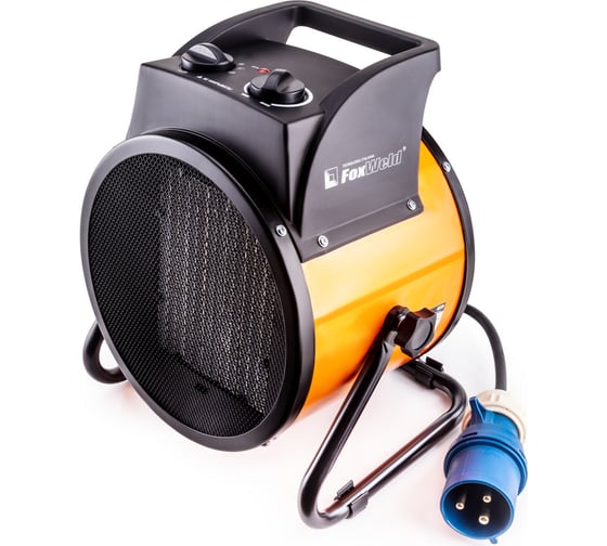 Изображение товара Электрическая тепловая пушка Foxweld foxheat e 11c с керамическим нагревательным элементом, 5кВт 8883