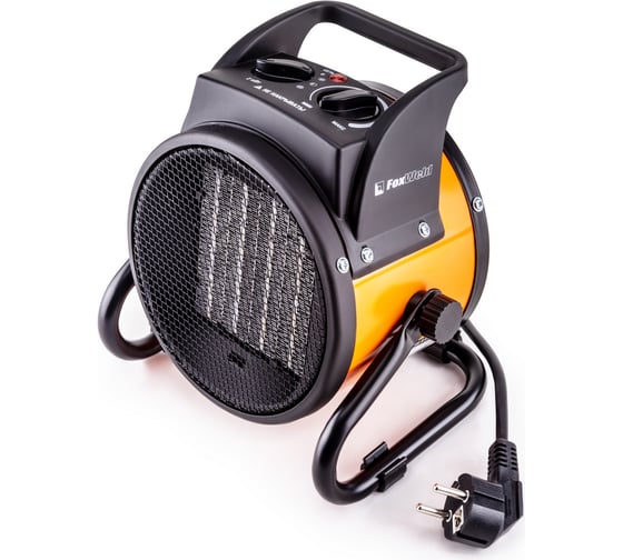 Изображение товара Электрическая тепловая пушка Foxweld foxheat e 10c с керамическим нагревательным элементом, 3кВт 8882