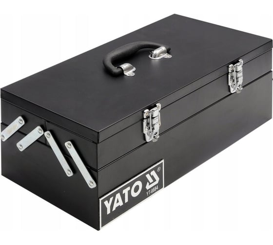 Изображение товара 2-х ярусный металлический ящик для инструмента YATO 460х200х180мм YT-0884