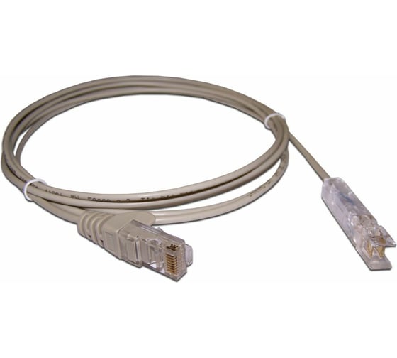 Изображение товара Патч-корд LANMASTER 110 тип-RJ45, 1 пара, UTP, 1 м, LAN-45-P1-1m