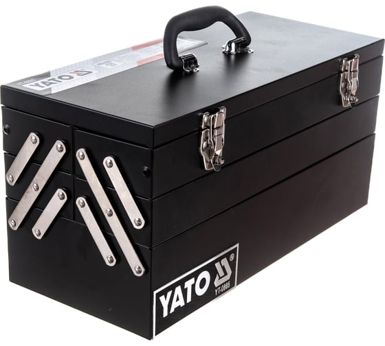 Изображение товара 3-х ярусный металлический ящик для инструмента YATO 460х200х225мм YT-0885