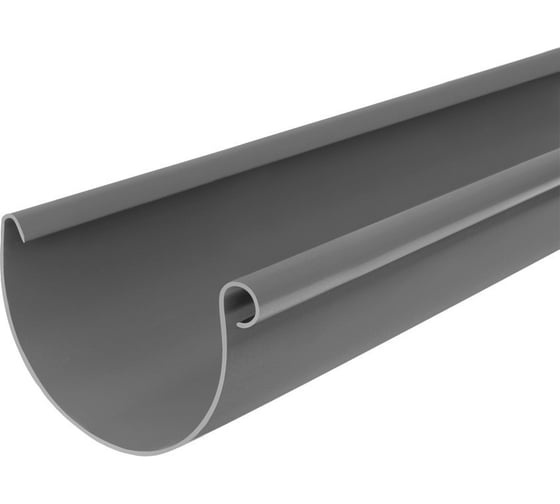 Изображение товара Желоб BRYZA 125 мм, 3 м графит 62-014