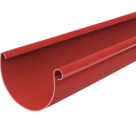 Изображение товара Желоб BRYZA 125 мм, 3 м краcный 62-013