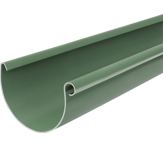 Изображение товара Желоб BRYZA 125 мм, 3 м зелёный 62-015