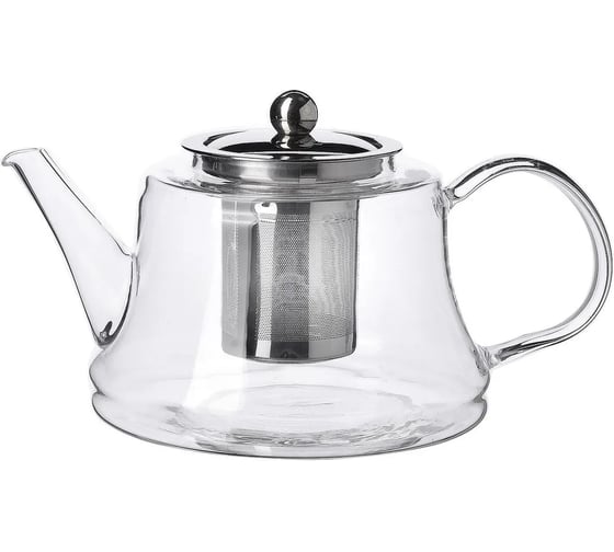 Изображение товара Заварочный чайник LORAINE 3 предмета, 850 мл, стеклянный 60077