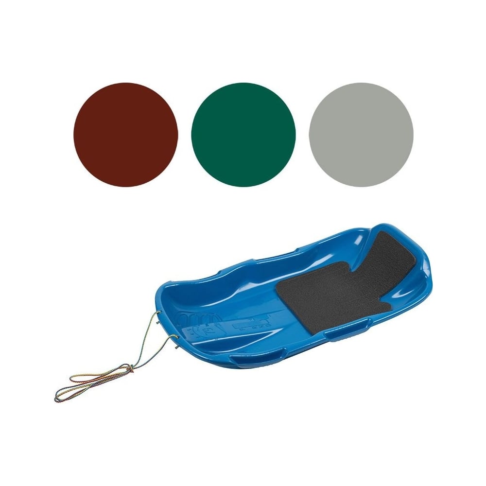 Изображение товара Санки с мягкой сидушкой АЛЬТ-ПЛАСТ Комета ап 213 для зимних развлечений