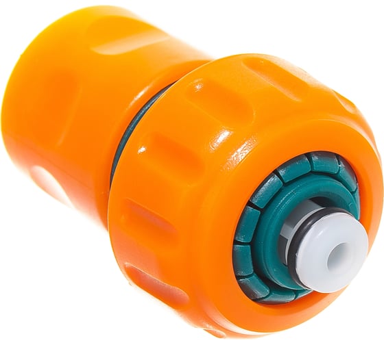 Изображение товара Соединитель шланг-насадка с автостопом 3/4" FLO 89228