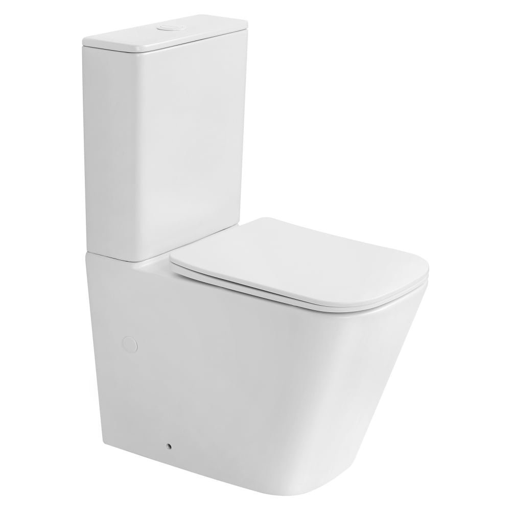 Изображение товара Унитаз-компакт безободковый ABBER Rechteck матовый белый AC1210TMW