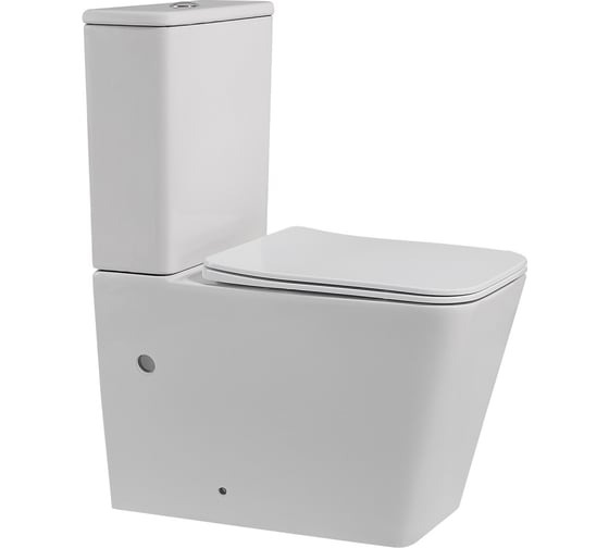 Изображение товара Унитаз-компакт ABBER Rechteck белый, безободковый AC1210