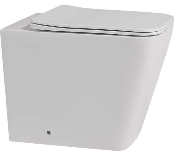Изображение товара Приставной унитаз ABBER Rechteck белый, безободковый AC1211