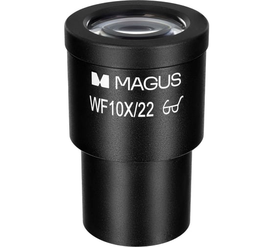 Изображение товара Окуляр со шкалой MES10 10х/22 мм, d 30 мм MAGUS 82915