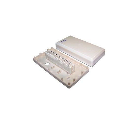 Изображение товара Распределительная коробка на 1 плинт 10 пар TWT, с плинтом DB10-1P-DIS