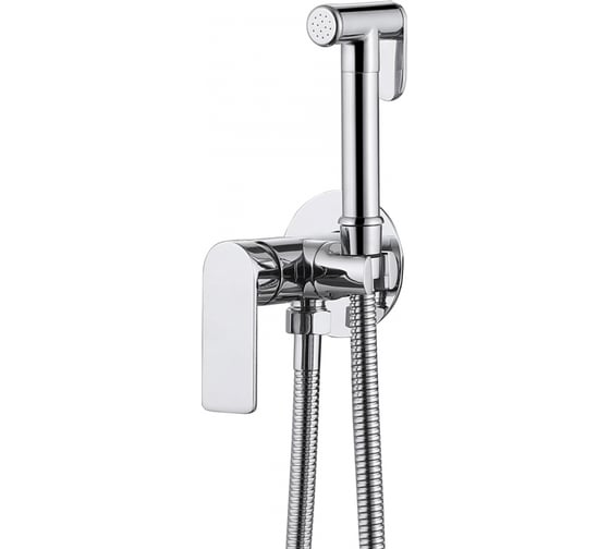 Изображение товара Смеситель с гигиеническим душем ABBER Weiss Insel хром AF8025