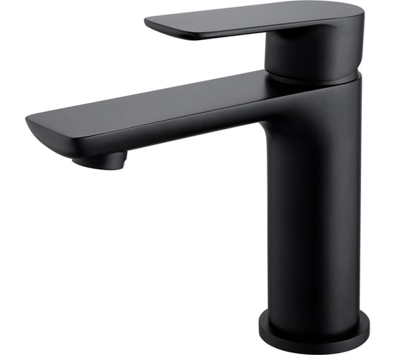 Изображение товара Смеситель для раковины ABBER Weiss Insel черный матовый AF8010B