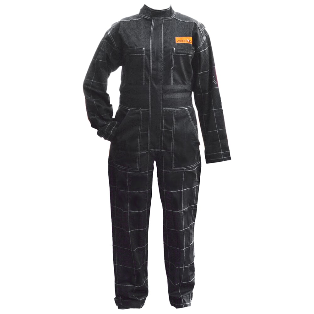 Изображение товара Рабочий комбинезон WIEDERKRAFT черный 3XL защитный для работы в строительстве