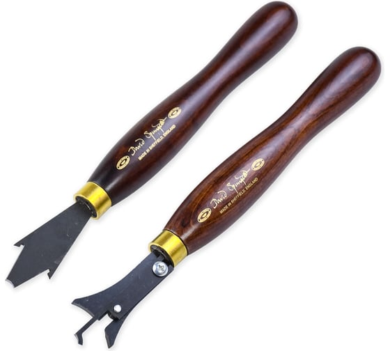 Изображение товара Резцы токарные David Springett, для точения китайских шаров, 2 шт GROWN TOOLS М00005570