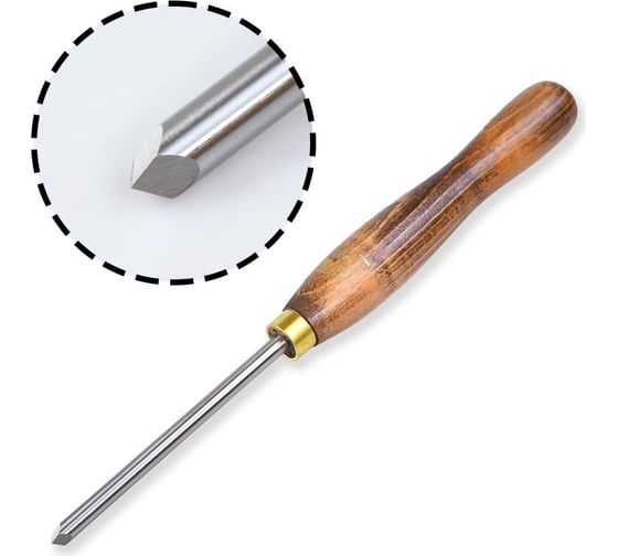 Изображение товара Резец токарный Three Point Tool, 10 мм GROWN TOOLS М00021624