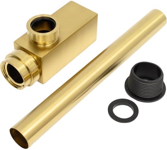 Изображение товара Сифон для раковины ABBER золото матовое AF0031G
