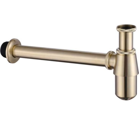 Изображение товара Сифон для раковины ABBER золото матовое AF0032G