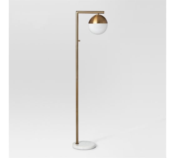 Изображение товара Торшер IMPERIUMLOFT Geneva Single Glass Globe Floor Lamp 85499-22