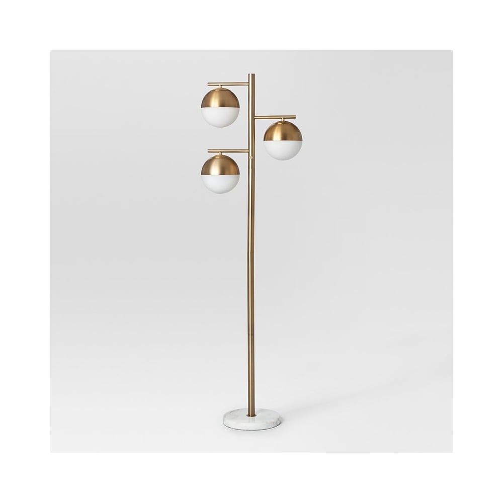 Изображение товара Торшер IMPERIUMLOFT Geneva Glass Floor Lamp Triple 85502-22 стиль модерн