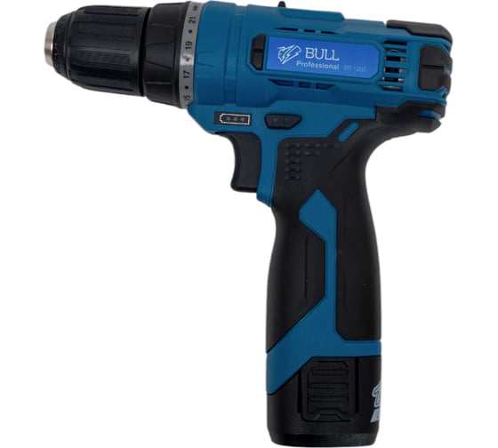 Изображение товара Аккумуляторная дрель-шуруповерт BULL SR 1202 в чемодане 329009