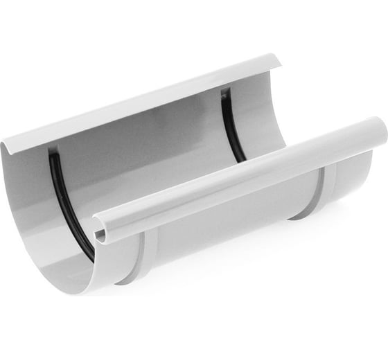 Изображение товара Муфта желоба BRYZA 75 мм, белая 60-031