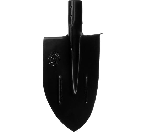 Изображение товара Штыковая лопата СИБРТЕХ с ребрами жесткости, упрочненная сталь, без черенка 61399