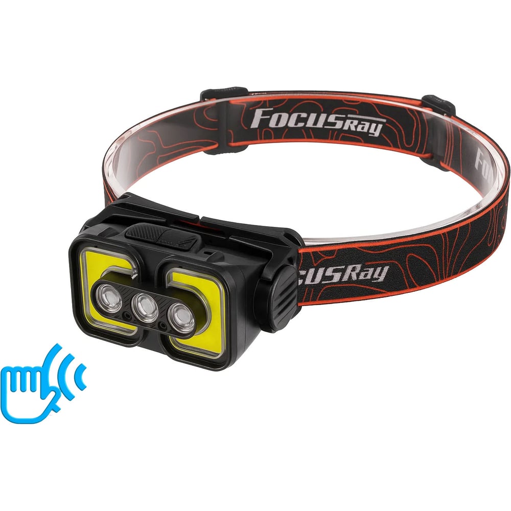 Изображение товара Налобный фонарь Focusray 1306 аккумулятор 18650 1200 мАч 200 лм