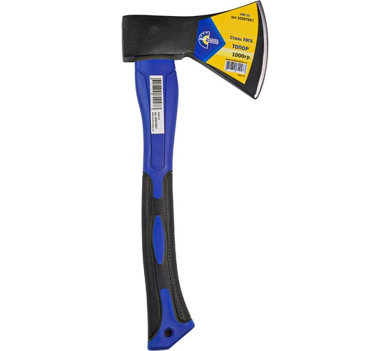 Изображение товара Топор МастерАлмаз с фиберглассовой рукояткой 1000г 10507067