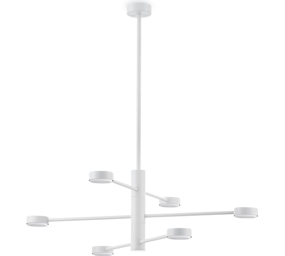 Изображение товара Потолочный светильник Freya tactic 6хgx53x48w металл и пластик белый FR5363CL-06W