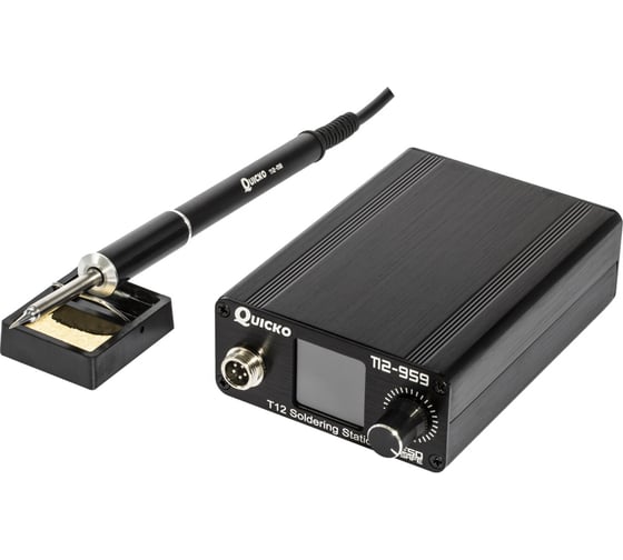 Изображение товара Паяльная станция QUICKO T12-959+М8 QT12-959