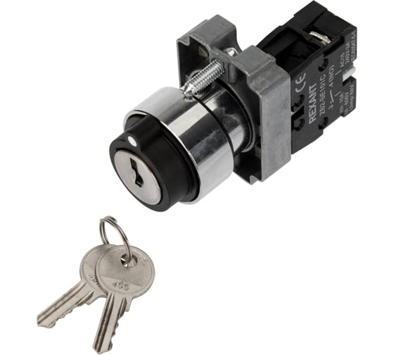 Изображение товара Переключатель BD21 2-полюса 2p с замком НО REXANT 36-5552