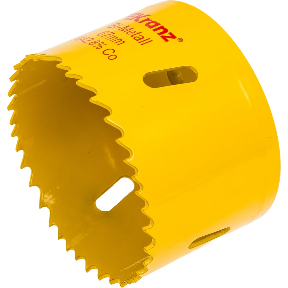 Изображение товара Коронка биметаллическая 67 мм KRANZ KR-92-0234