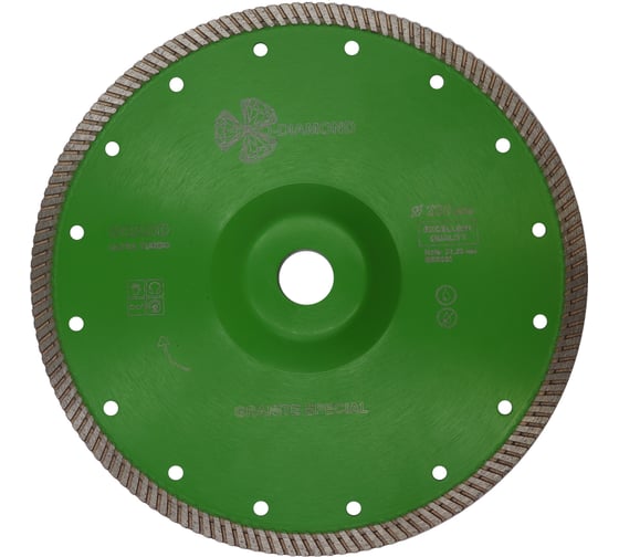 Изображение товара Диск алмазный отрезной TRIO-DIAMOND 230x22.23 Grand Ultra Turbo Granite Special GRS936