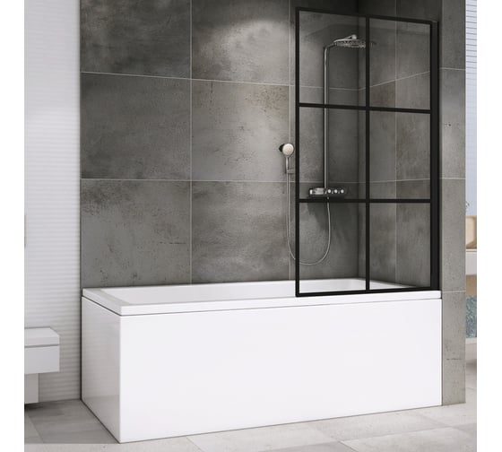 Изображение товара Шторка на ванну ABBER Immer Offen AG72080B