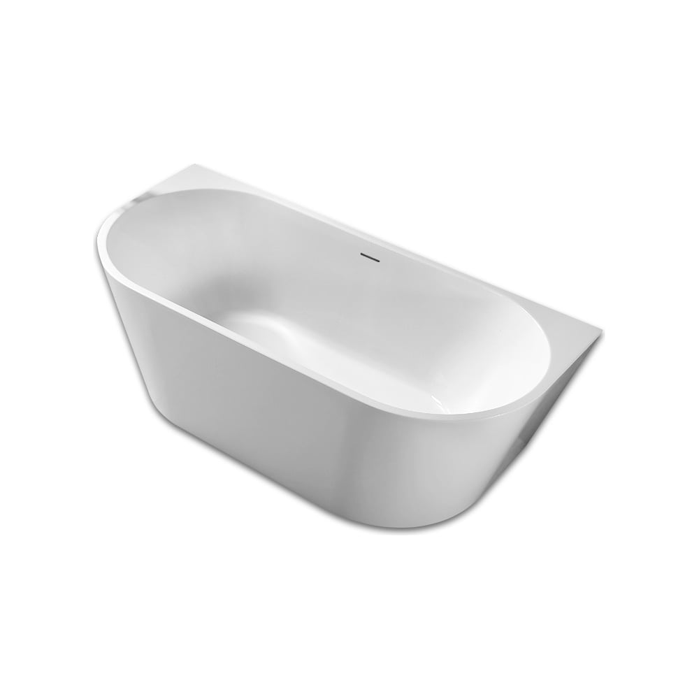 Изображение товара Акриловая ванна ABBER AB9216-1.3 овальная современная ванна белая