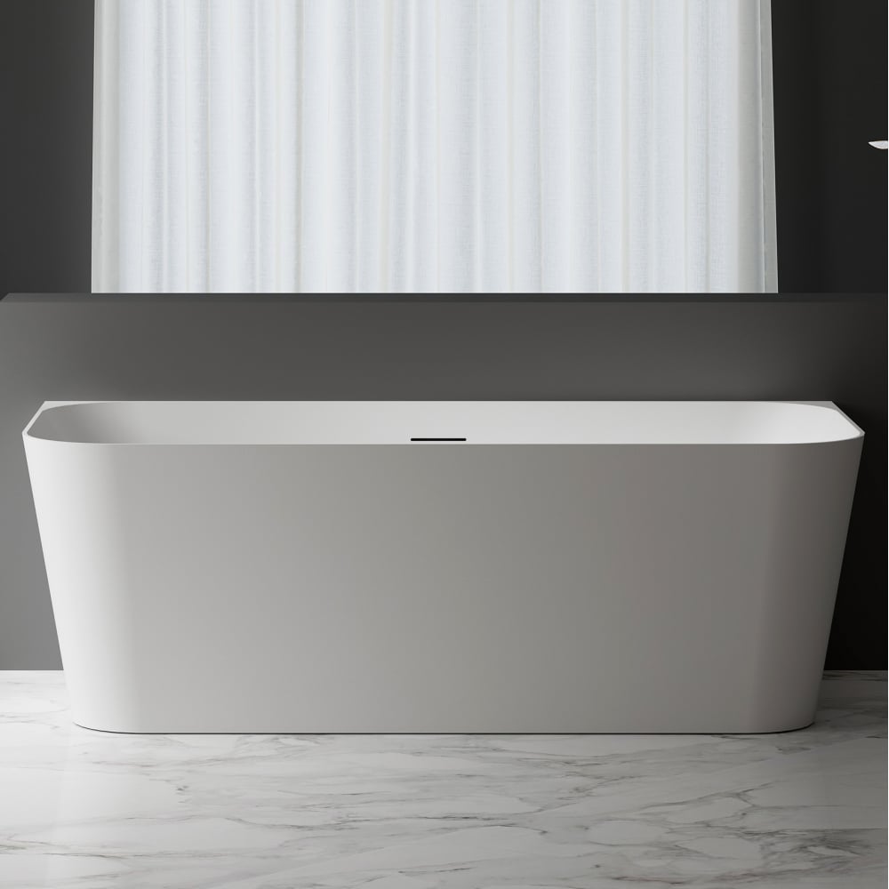 Изображение товара Акриловая ванна ABBER AB9223-1.6 современная овальная модель 200л