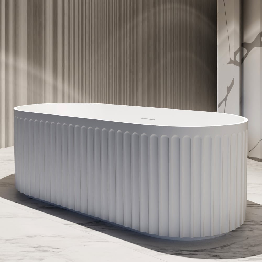 Изображение товара Акриловая ванна ABBER AB9410-1.7  овальная белая для ванной комнаты