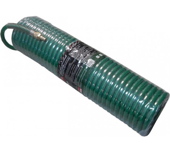 Изображение товара Витой полиуретановый шланг 10х14мм х 15м с быстроразъемами ROCKFORCE RF-1410-15M(15098)