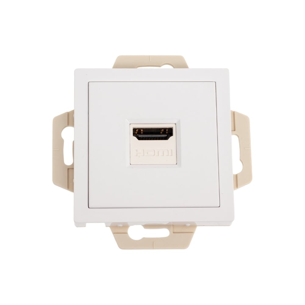 Изображение товара Механизм розетки Systeme Electric Atlasdesign белый hdmi, ATN000180
