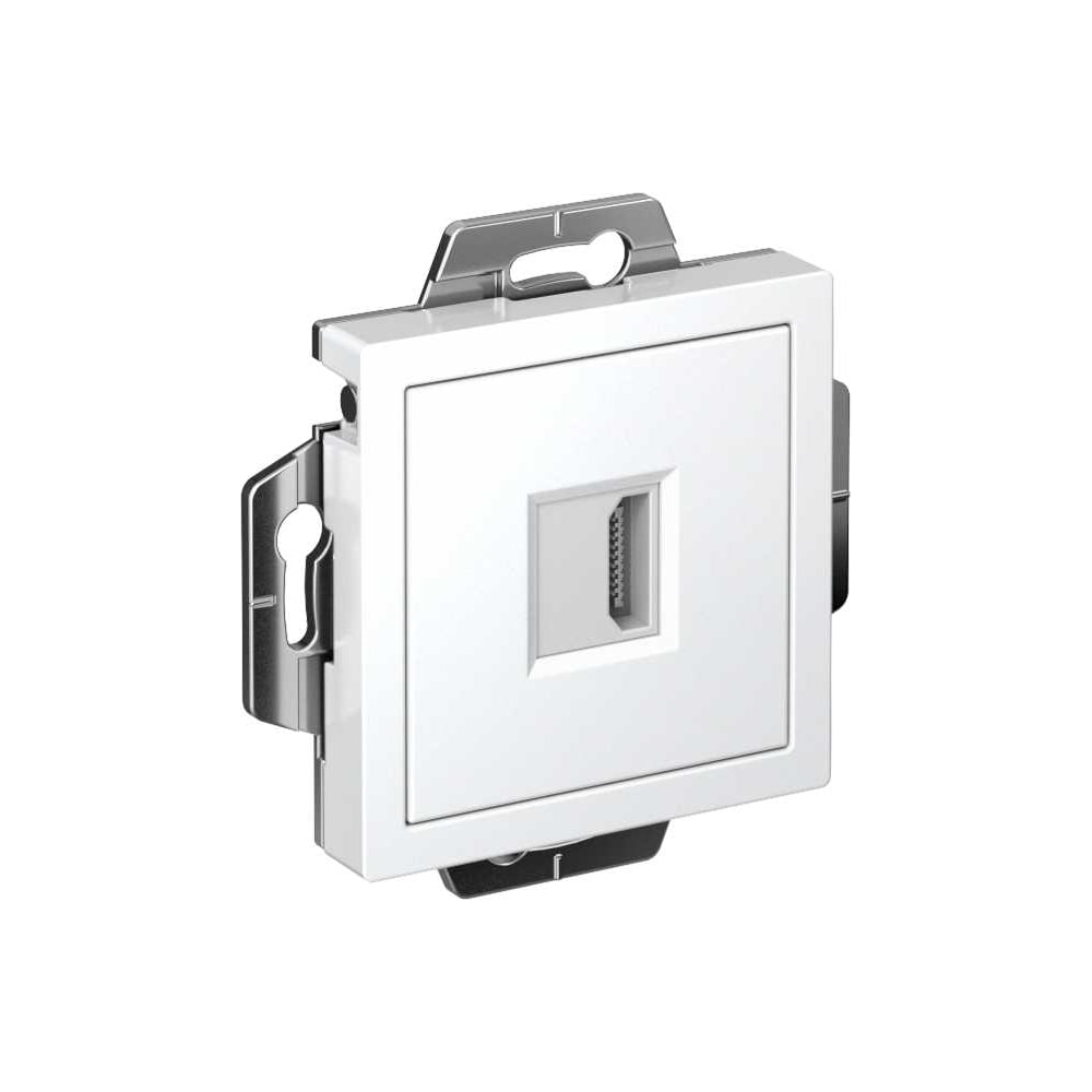 Изображение товара Механизм розетки Systeme Electric Atlasdesign белый hdmi, ATN000180